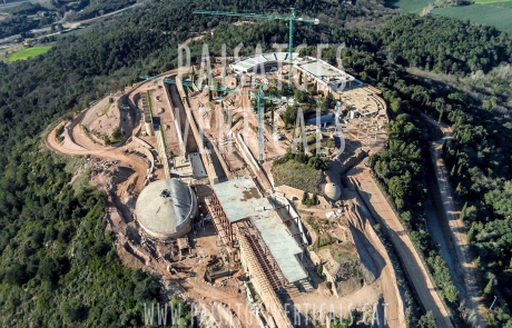 Paisajes Verticales - Fotografía aérea - INFRAESTRUCTURAS Y OBRA CIVIL (D'Or Museu, Sant Julià de Ramis)