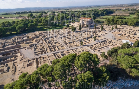 Paisajes Verticales – Fotografía aérea – PATRIMONIO HISTÓRICO (Empúries)