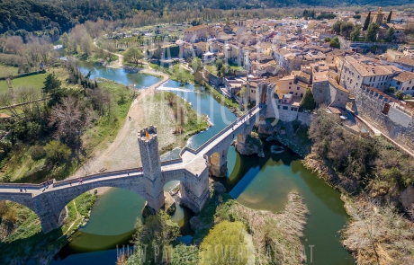 Paisajes Verticales – Fotografía aérea – PROMOCIÓN TURÍSTICA (Besalú)